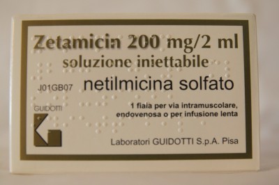 Зетамицин (нетромицин, нетилмицин) 200мг/2мл амп. №1