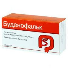 Буденофальк капс.тв.с киш./раств.гран.по 3мг n100