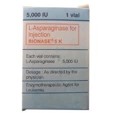 L-аспарагиназа (Бионасе) пор лф д/и 5000МЕ №1