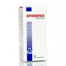 Софосбувир тб. 400 мг. №28 MPI Viropack 3мес