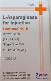 L-аспарагиназа (Бионасе) пор лф д/и 10000МЕ №1(на завтра)
