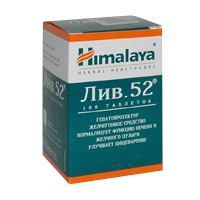Лив 52, liv 52 таб. №100