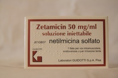 Зетамицин (Нетромицин, Нетилмицин) 200мг/2мл амп. №1