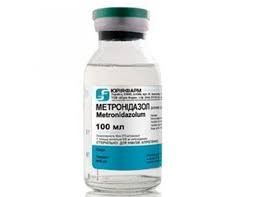 Метронидазол р-р д/инф.0.5% конт.100мл