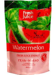 Fresh Juice Гель-мыло жидкое Арбуз дой-пак 460мл