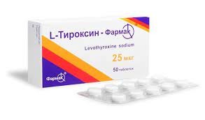 L-тироксин-Фармак табл.25мкг №50