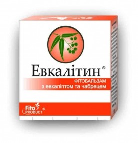 Эвкалитин фитобальзам эвкалипт/чабрец 20мл