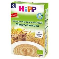 HIPP Каша б/молочная органич.мультизлаковая 200г