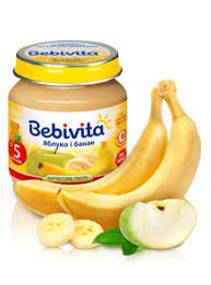 Bebivita Пюре яблоко/банан 190г
