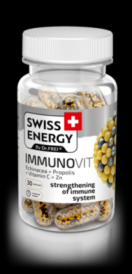 Витамины Swiss Energy by Dr.Frei ImmunoVit капс.№30