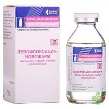 Левофлоксацин-Новофарм р-р д/инф.5мг/мл 100мл