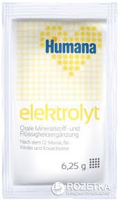 Humana Электролит регидратац.пит.с бананом 6.25г