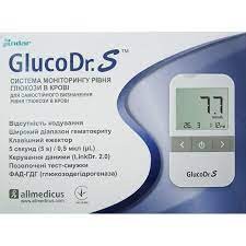 Система д/визн.рівня глюкози в крові GlucoDr.S AGM-513S