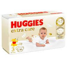 Підгуз.Huggies Extra Care-3 (6-10кг) №40