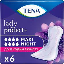 Прокл.урологіч.TENA Lady Protect+Maxi Night №6