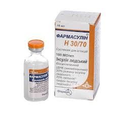 Фармасулин h 30/70 100ме/мл 5мл* фл.